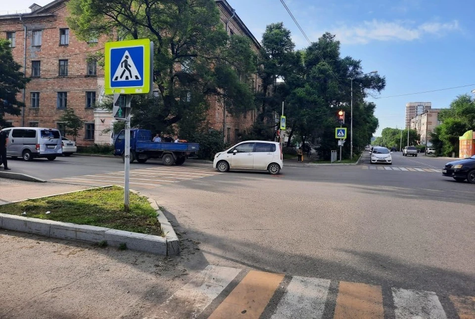 Место трагедии в Уссурийске. Фото: пресс-служба УМВД Приморья