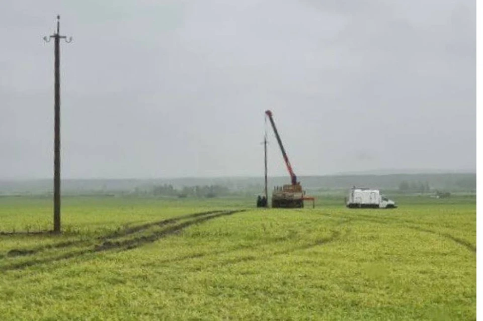 Электричество восстановили в Аларском, Черемховском и Усольском районах после грозы. Фото: пресс-служба «Иркутских электросетей»