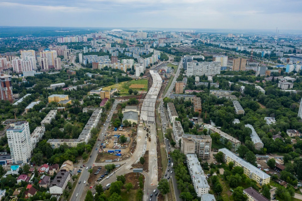 Строительство объекта ведется быстрыми темпами - открыть движение по путепроводу должны уже в этом году. Фото: правительство Самарской области