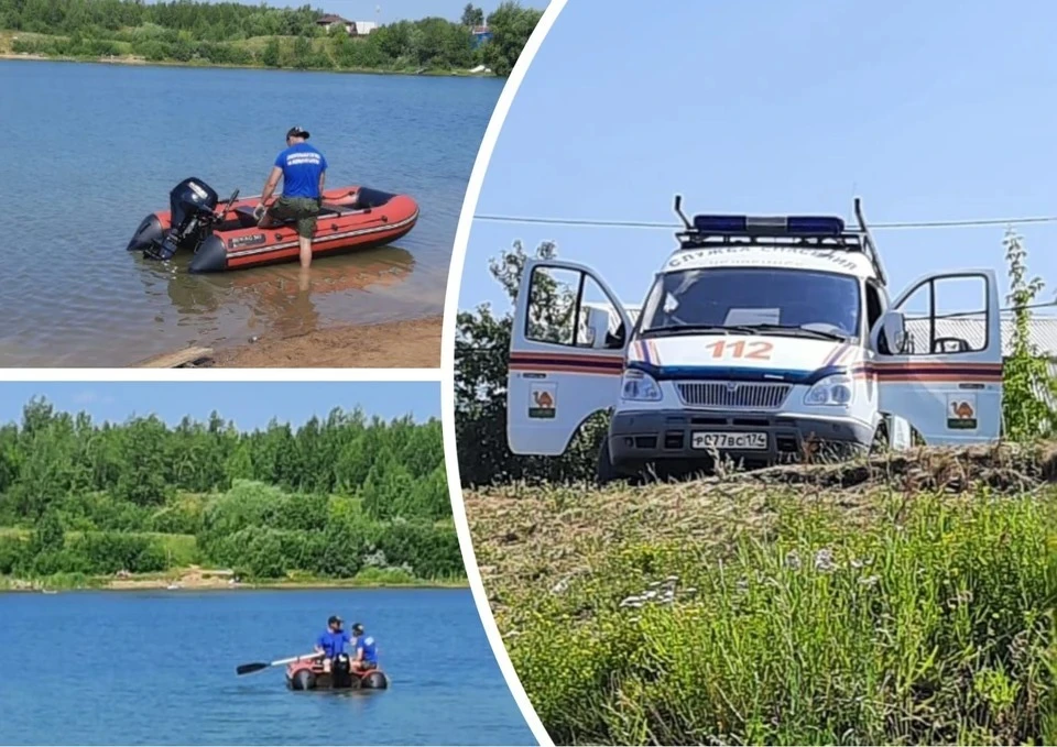 Спасатели продолжают работать на водоеме. Фото: читатель КП