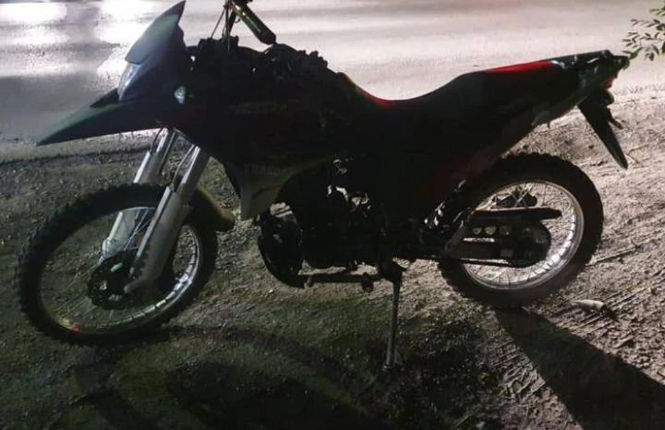 Подросток на мотоцикле сбил человека. Фото: пресс-служба ГИБДД по Ростовской области