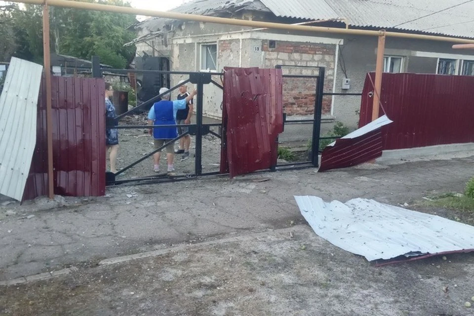 В Горловке ни один день не проходит без обстрелов, пострадавших и разрушений. Фото: ТГ/Приходько