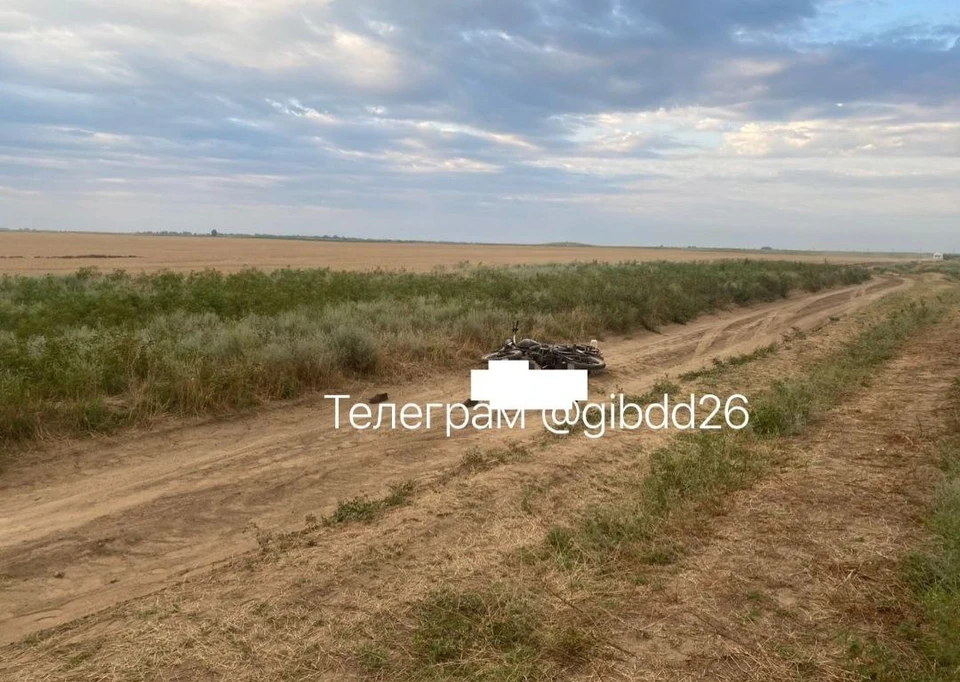 От полученных травм мужчина скончался на месте. Фото: Госавтоинспекция Ставрополья