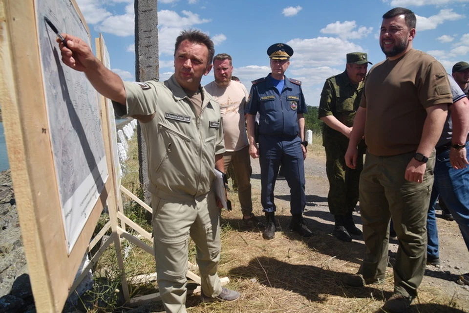 Водовод подаст воду в канал "Северский Донец - Донбасс". Фото: АГ ДНР