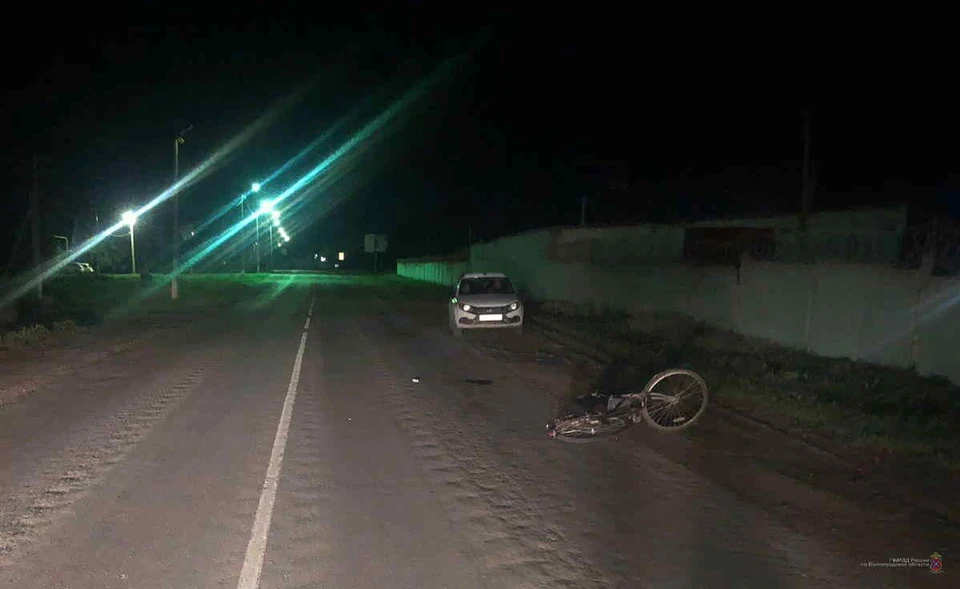 Мальчик после аварии попал в больницу.