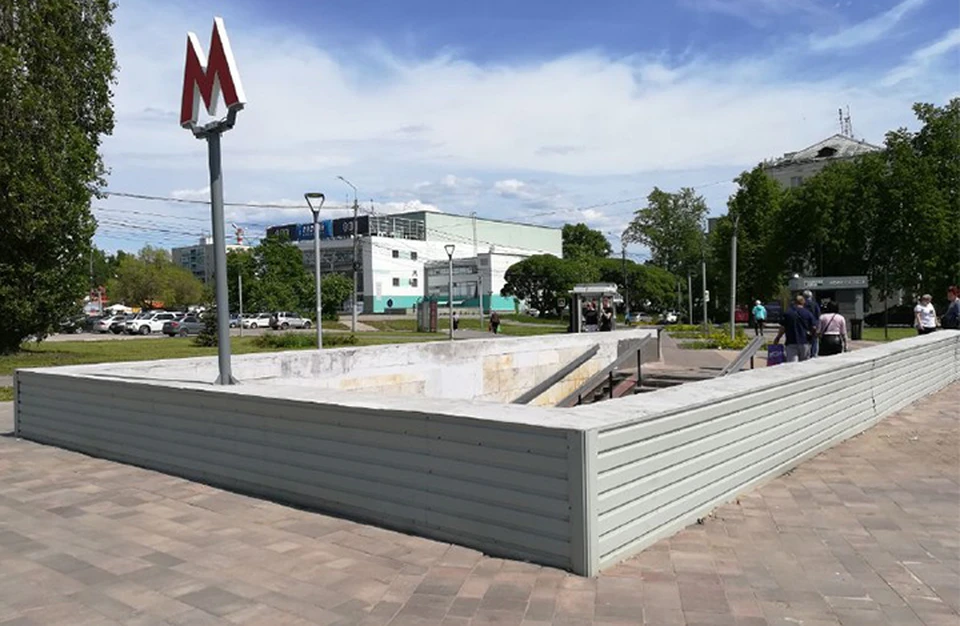Новые навесы над сходами в метро могут появиться в Нижнем Новгороде в 2022 году.