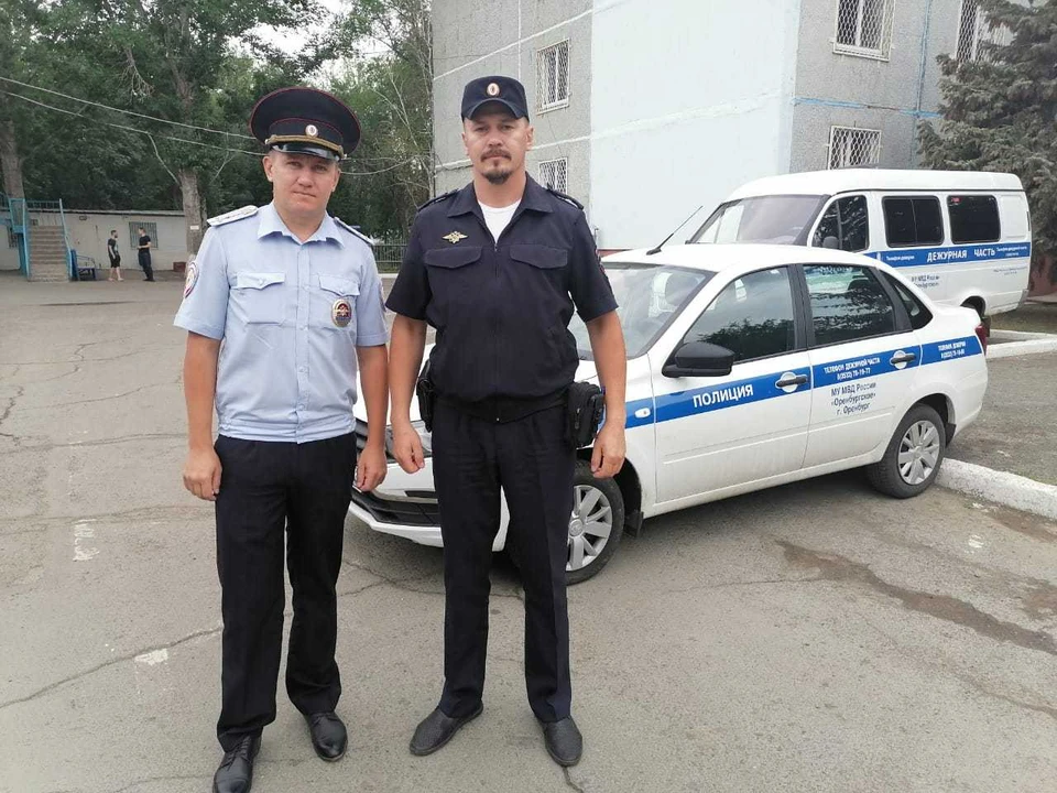 Участковые уполномоченные Александр Бойко и Алексей Новохатский оперативно задержали подозреваемого