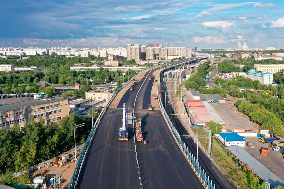 Московский скоростной диаметр (МСД) скоро прирастёт ещё одним дорожным отрезком.