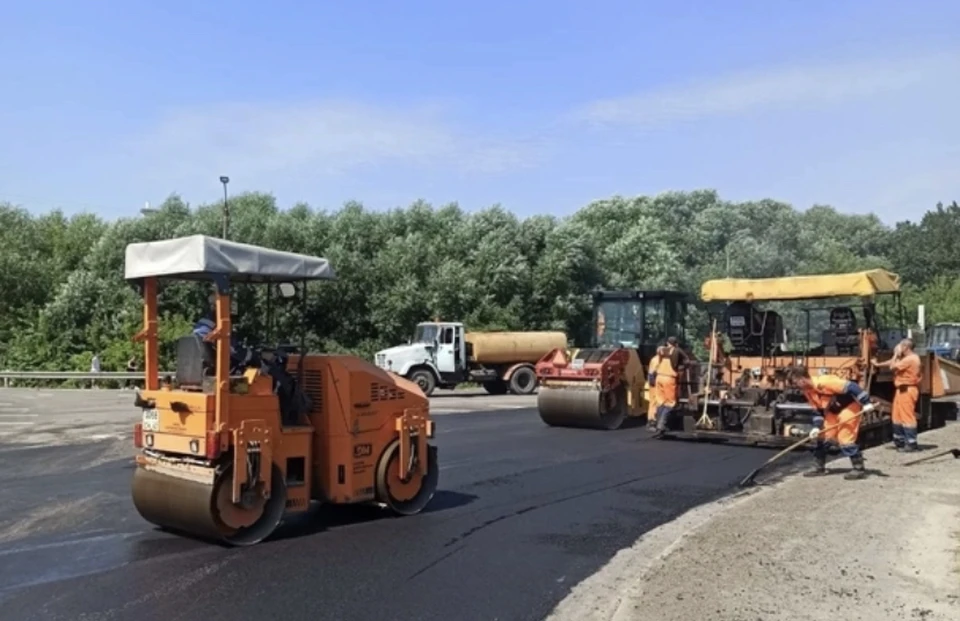 В Смоленске отремонтировали кольцо на улице Соболева. Фото: МБУ «Дормостстрой».