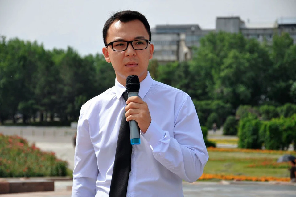 Молодой киргизский политик Амантур Манапбаев