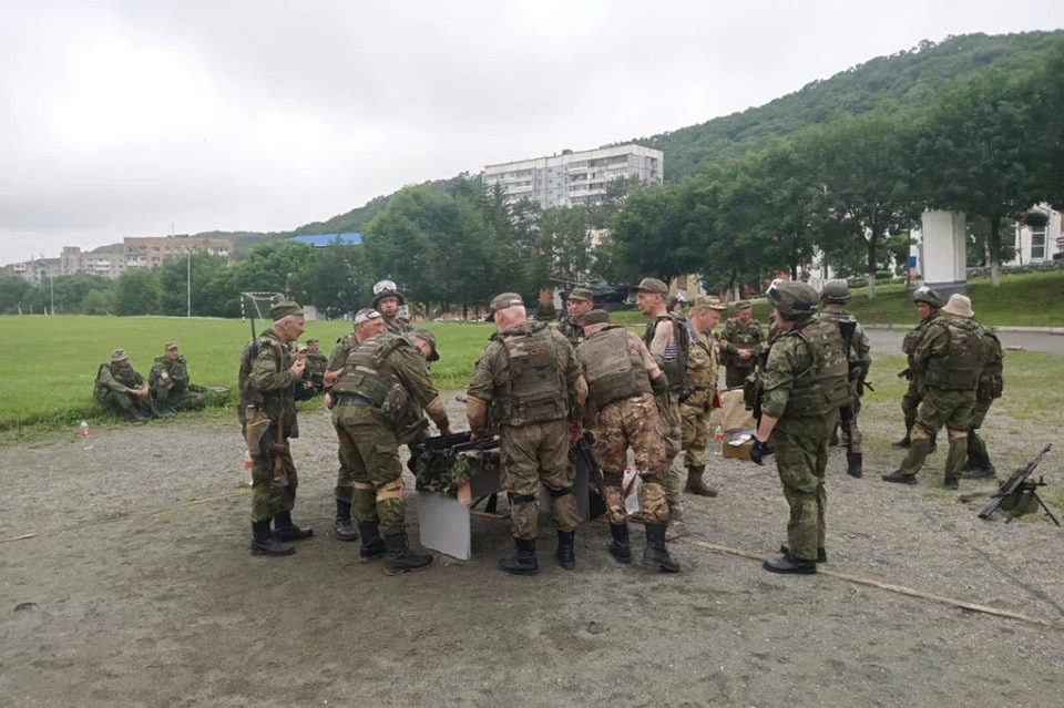 Ребята прибыли со всего Приморского края.