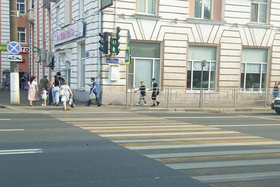 В ДТП пострадал пешеход Фото: УГИБДД России по Тверской области