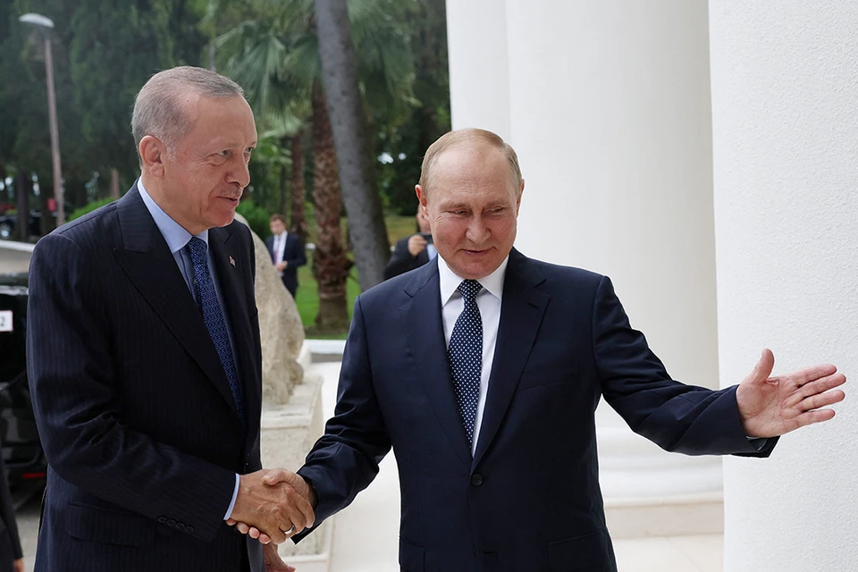Путин и Эрдоган встретились в Сочи и приняли совместное заявление.