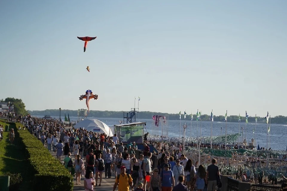 Фестивальный городок разместят на первой очереди набережной Волги