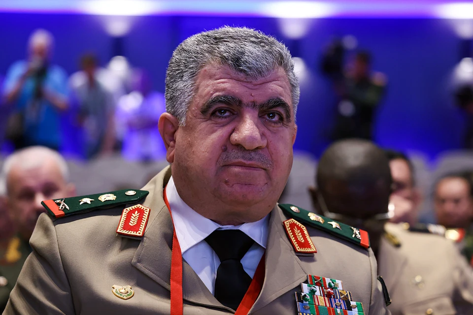 Министр обороны Сирийской Арабской Республики Махмуд Аббас. Фото: Антон Новодережкин/ТАСС