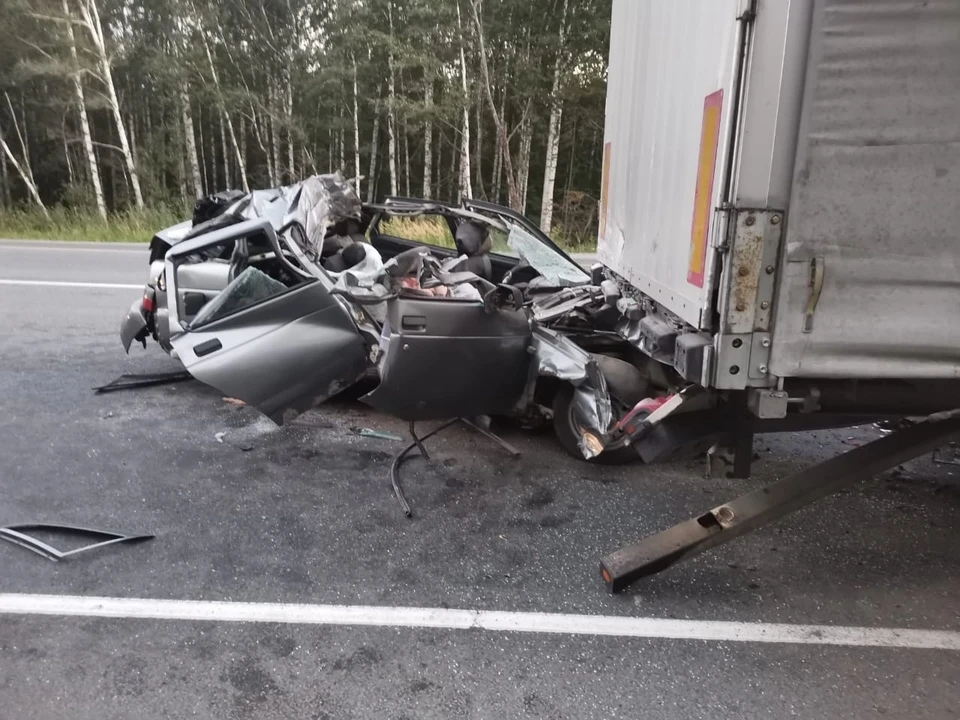 Автомобиль восстановлению после такого ДТП уже не подлежит. Фото: управление ГИБДД по Челябинской области