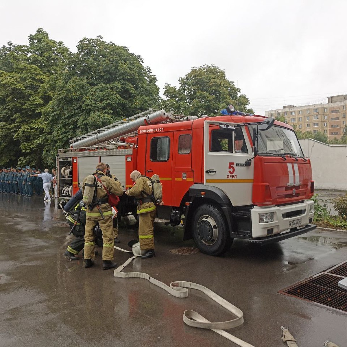 В Орле проверили готовность экстренных служб к пожарам в школах - KP.RU