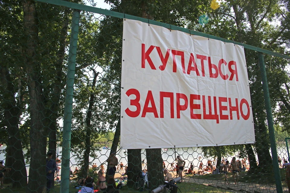 В Красноярском крае остался работать один-единственный пляж