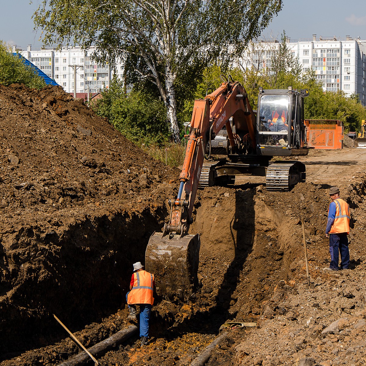 Дорога строительство