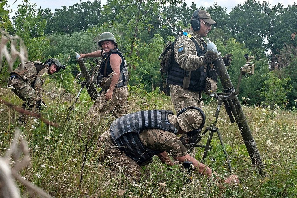 В районе Херсона украинские военные несколько раз бросались в атаку, но были здорово биты, попадая в огневые мешки
