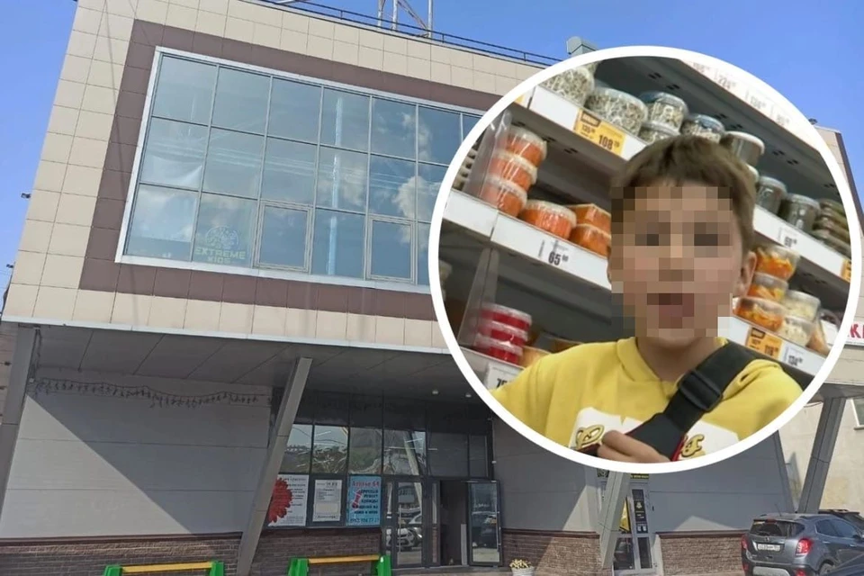 Ребенок искал в магазине просрочку. Фото: Никита МАНЬКО/ "Вести Новосибирск"