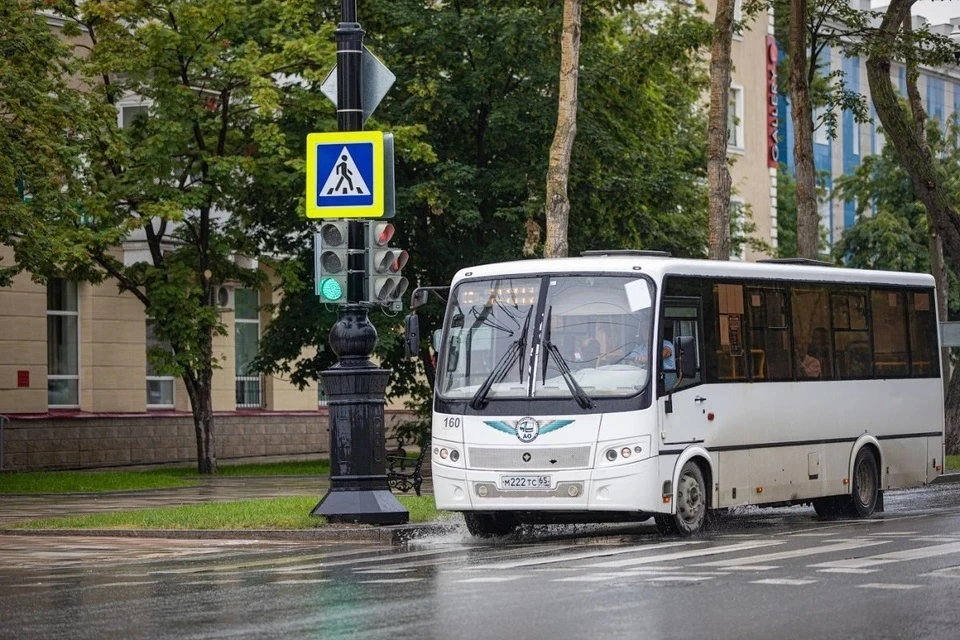 Движение автобусов по маршруту показывается в реальном времени. Фото: Администрация Южно-Сахалинска