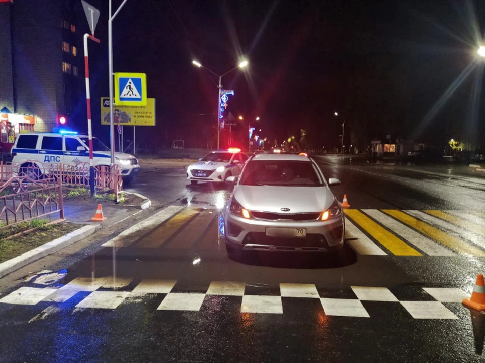 Иномарка сбила ребенка на электросамокате в Томской области. Фото: УМВД России по Томской области.