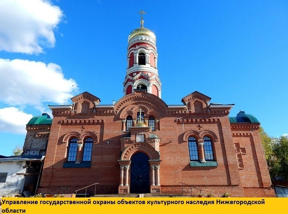 Фасады "Воскресенской церкви" XIX века отреставрируют в Нижнем Новгороде. Фото: Григорий Меламед