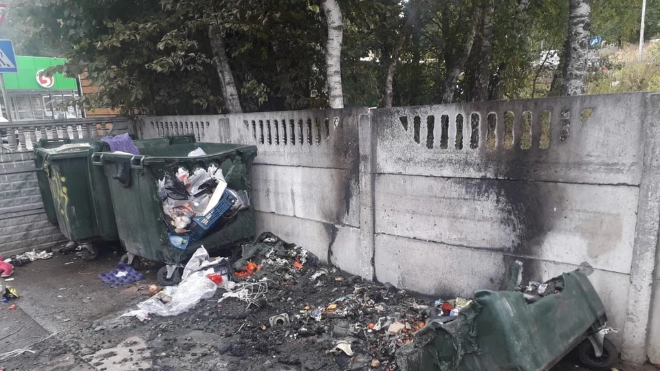 Поджоги продолжаются в сентябре