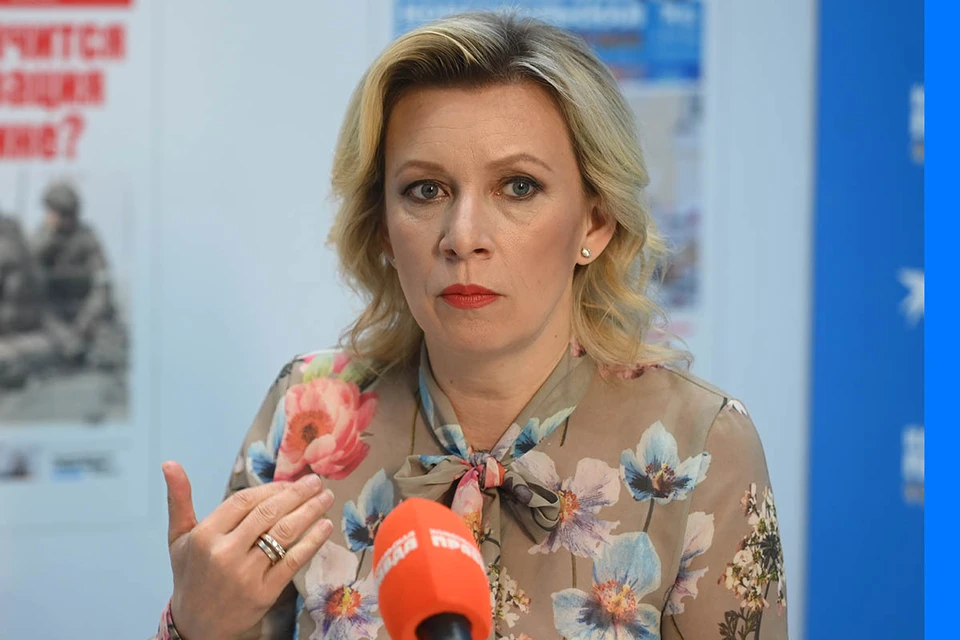 Мария Захарова выразила соболезнования в связи со смертью главного редактора "Комсомольской правды" Владимира Сунгоркина