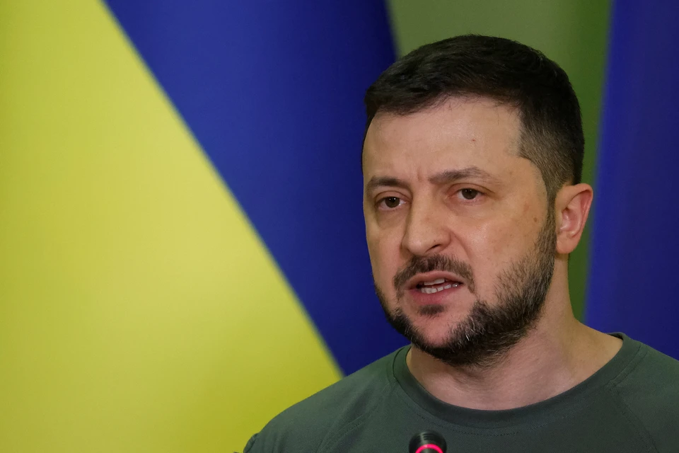 Кортеж президента Украины Владимира Зеленского попал в ДТП в Киеве