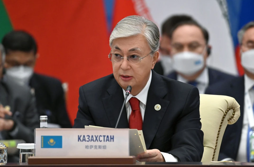Выступление Касым-Жомарта Токаева на встрече глав государств ШОС
