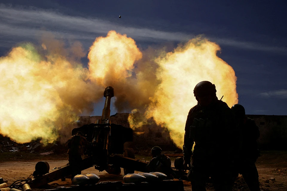 Украинские военные обстреляли Горловку.