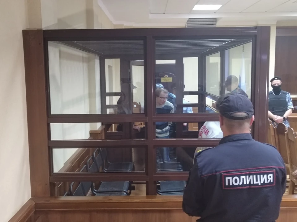 Фото: Денис Герасимов в день оглашения пожизненного приговора