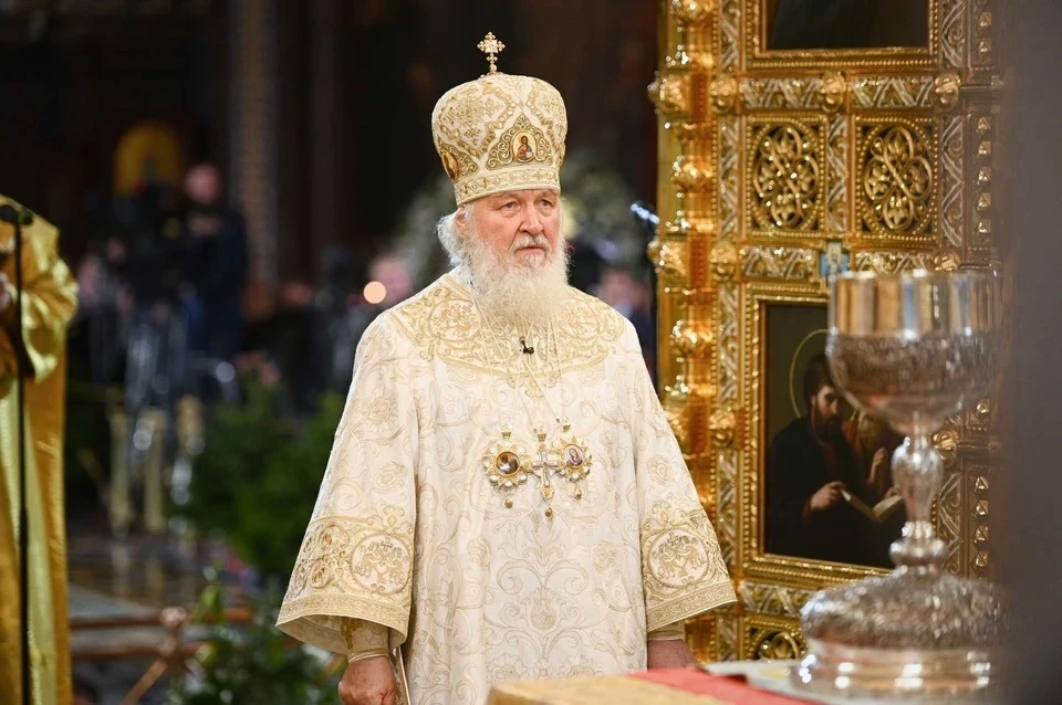 Патриарх Кирилл призвал россиян не считать украинцев врагами Фото: пресс-служба Русской православной церкви