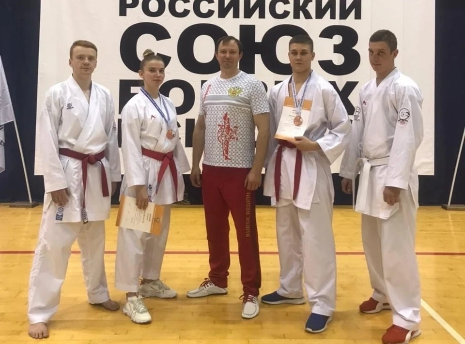 Сборная Курской области завоевала две бронзовые медали. Фото из телеграм-канала Спорт 46.