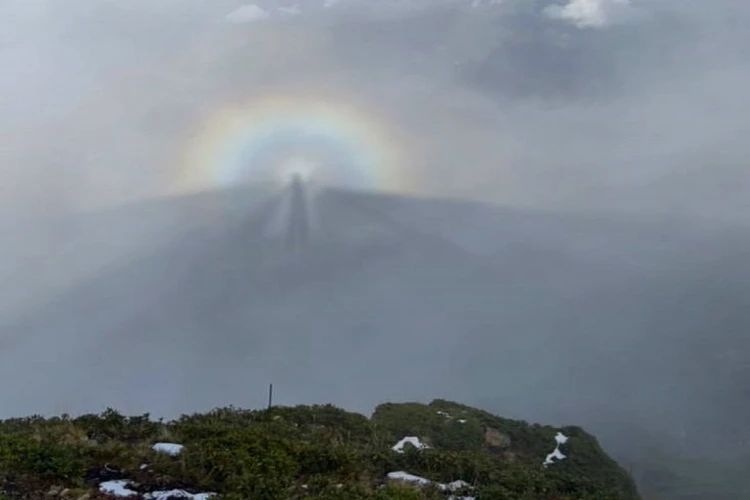 «Брокенского призрака» заметили туристы в горах Сочи