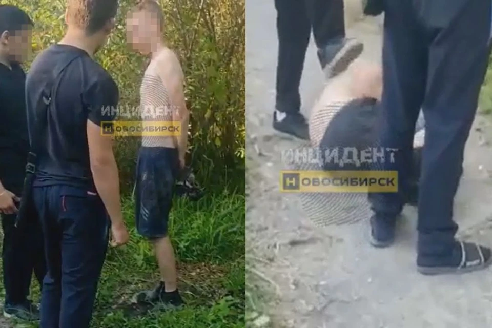 Мальчика избили в Дзержинском районе. Фото: скриншот из видео группы «Инцидент Новосибирск»
