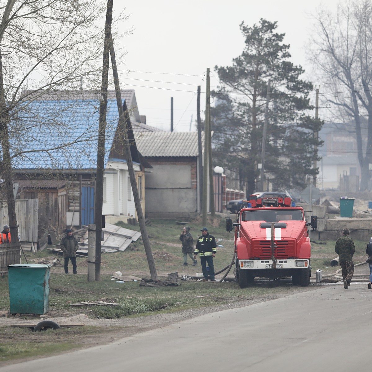 В Чердаклинском районе Ульяновской области неизвестные подожгли дом - KP.RU