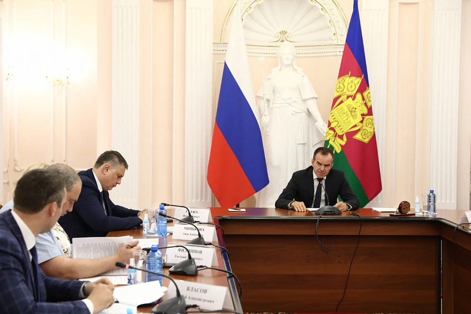 Губернатор Кубани проверил сроки строительства и ремонта соцобъектов Фото: пресс-служба администрации Краснодарского края