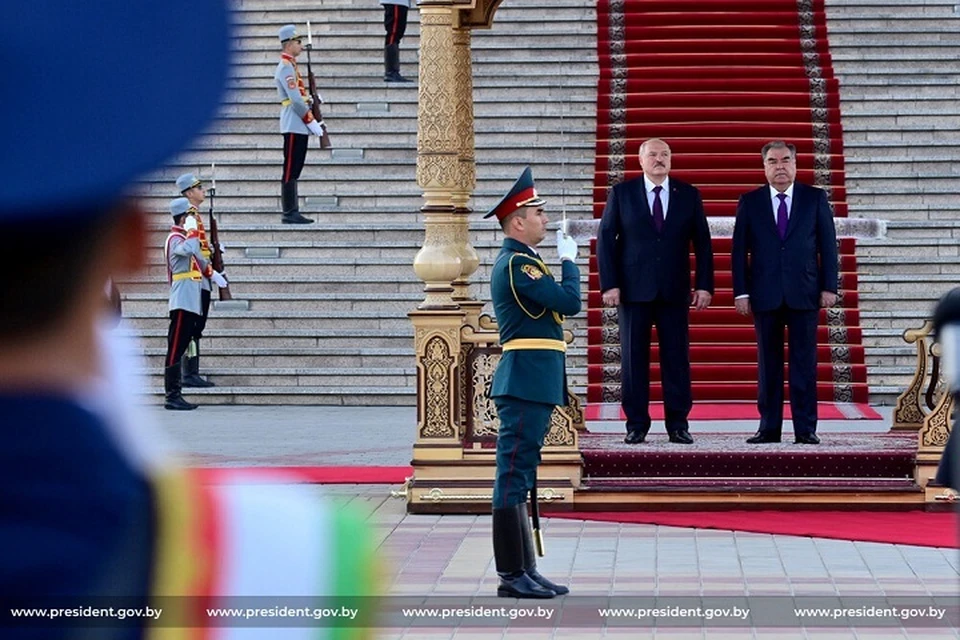 Лукашенко назвал Рахмона главным в СНГ. Фото: president.gov.by