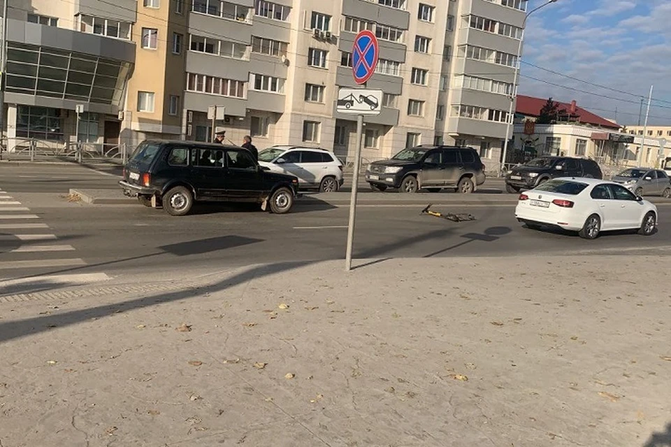 Мальчик ехал на электросамокате в колледж Фото: ГИБДД Екатеринбурга