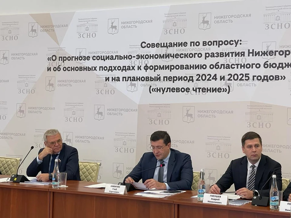 «Нулевое чтение» проекта областного бюджета состоялось 14 октября ФОТО: пресс-служба ЗС НО