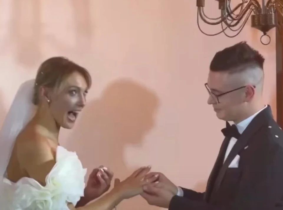 Юлия и Влад стали мужем и женой. Фото: соцсети.