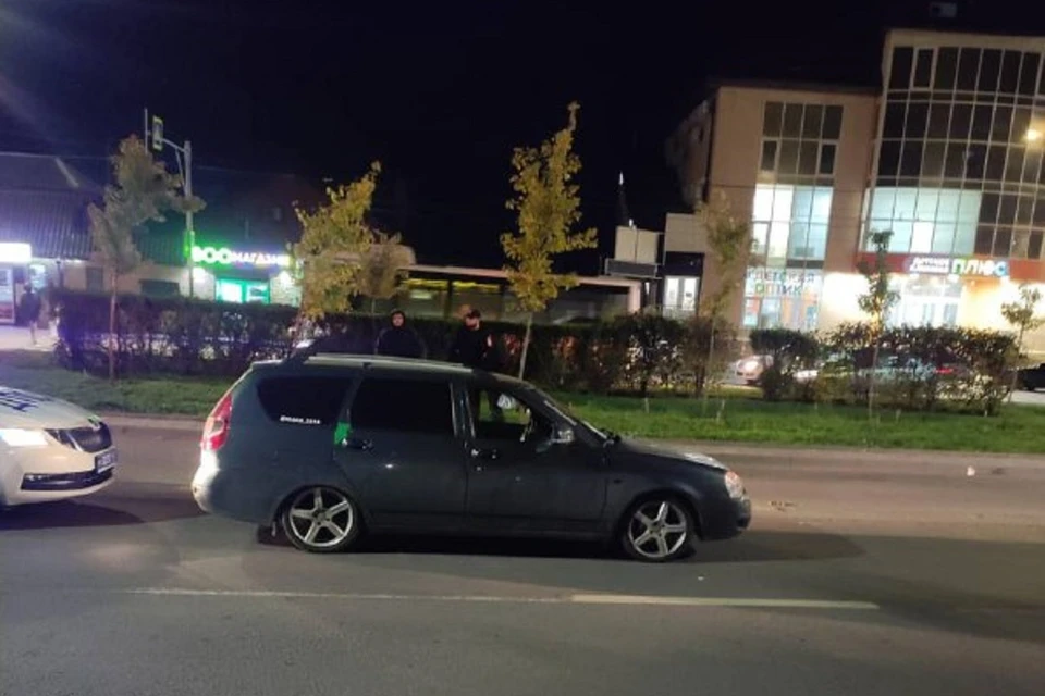 В Ростове отечественный автомобиль сбил пешехода на "зебре". Фото: ГИБДД по РО.