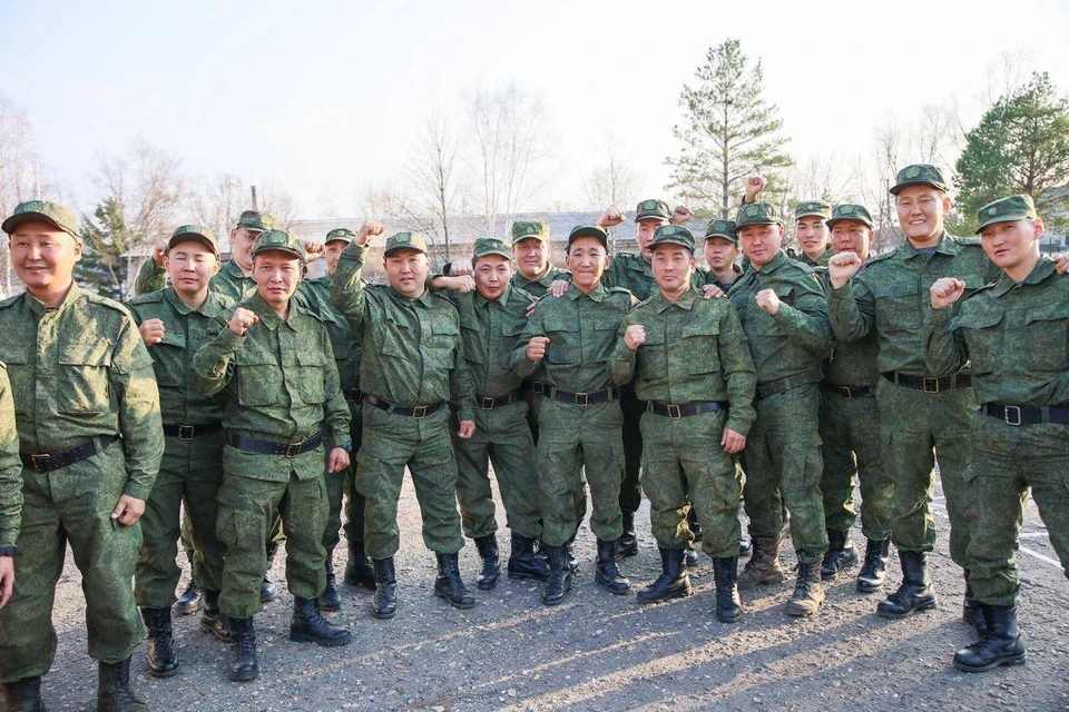 Мобилизованные якутяне. Фото: Андрей СОРОКИН