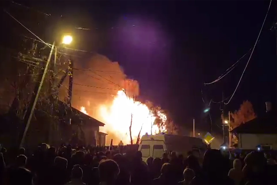Людей в доме в момент падения самолета Су-30 в Иркутске не было