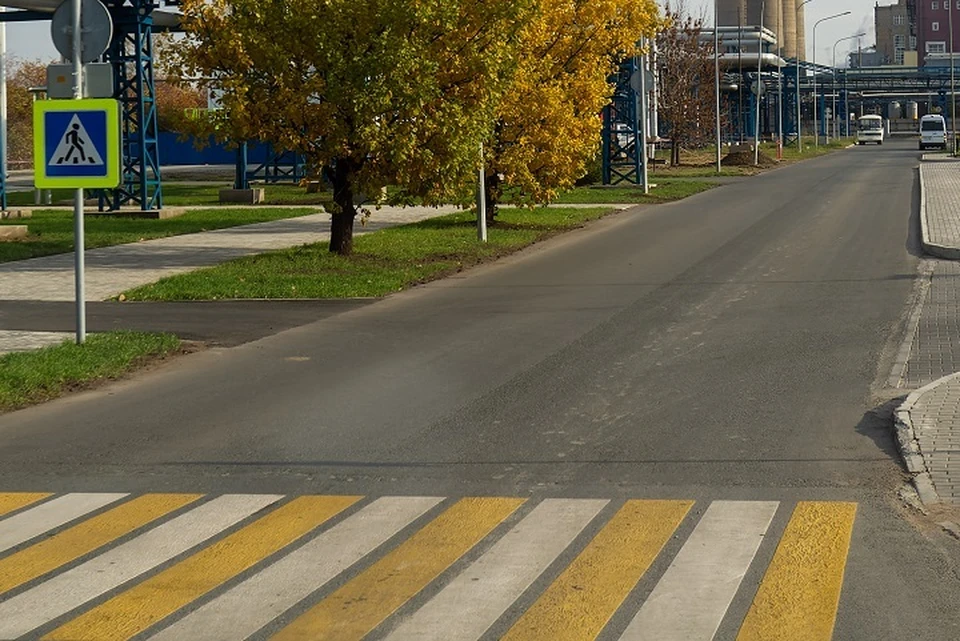 ДТП произошло на пешеходном переходе