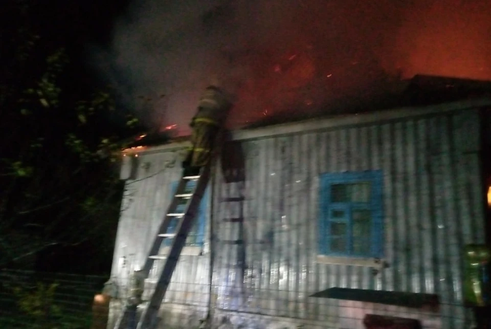 Во время пожара никто не пострадал