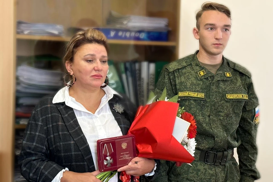 Офицер награжден орденом посмертно за мужество, отвагу и самоотверженность. Фото: Анастасия Карицкая